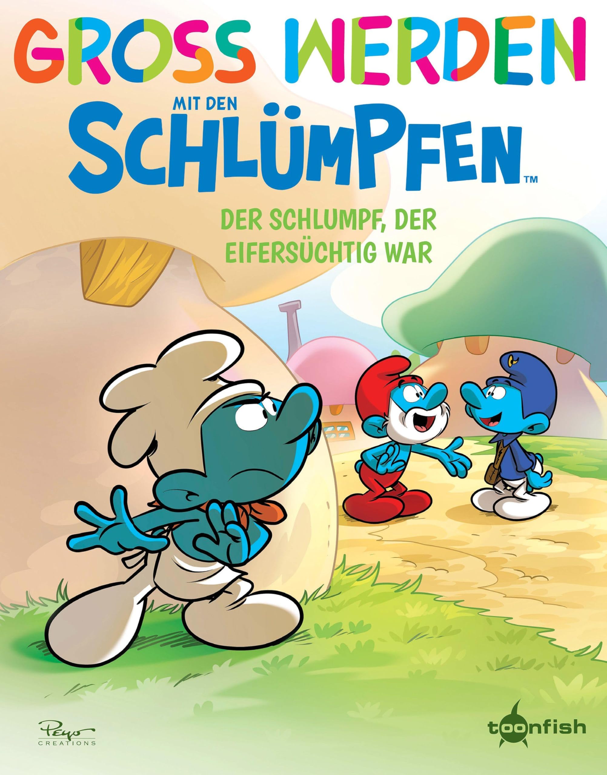 Groß werden mit den Schlümpfen: Der Schlumpf, der eifersüchtig war Manga