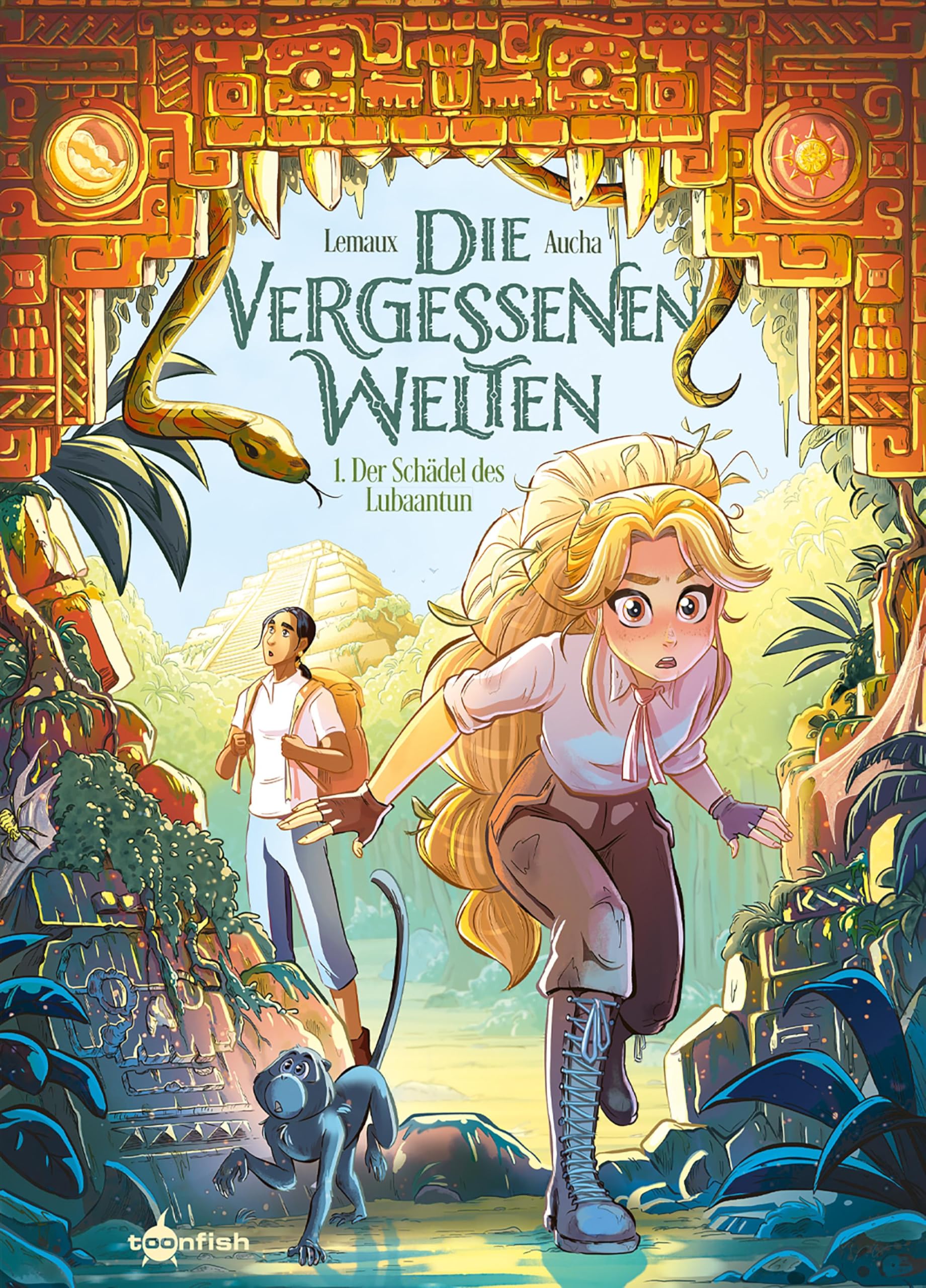 Die vergessenen Welten. Band 1: Der Schädel von Lubaantun Manga