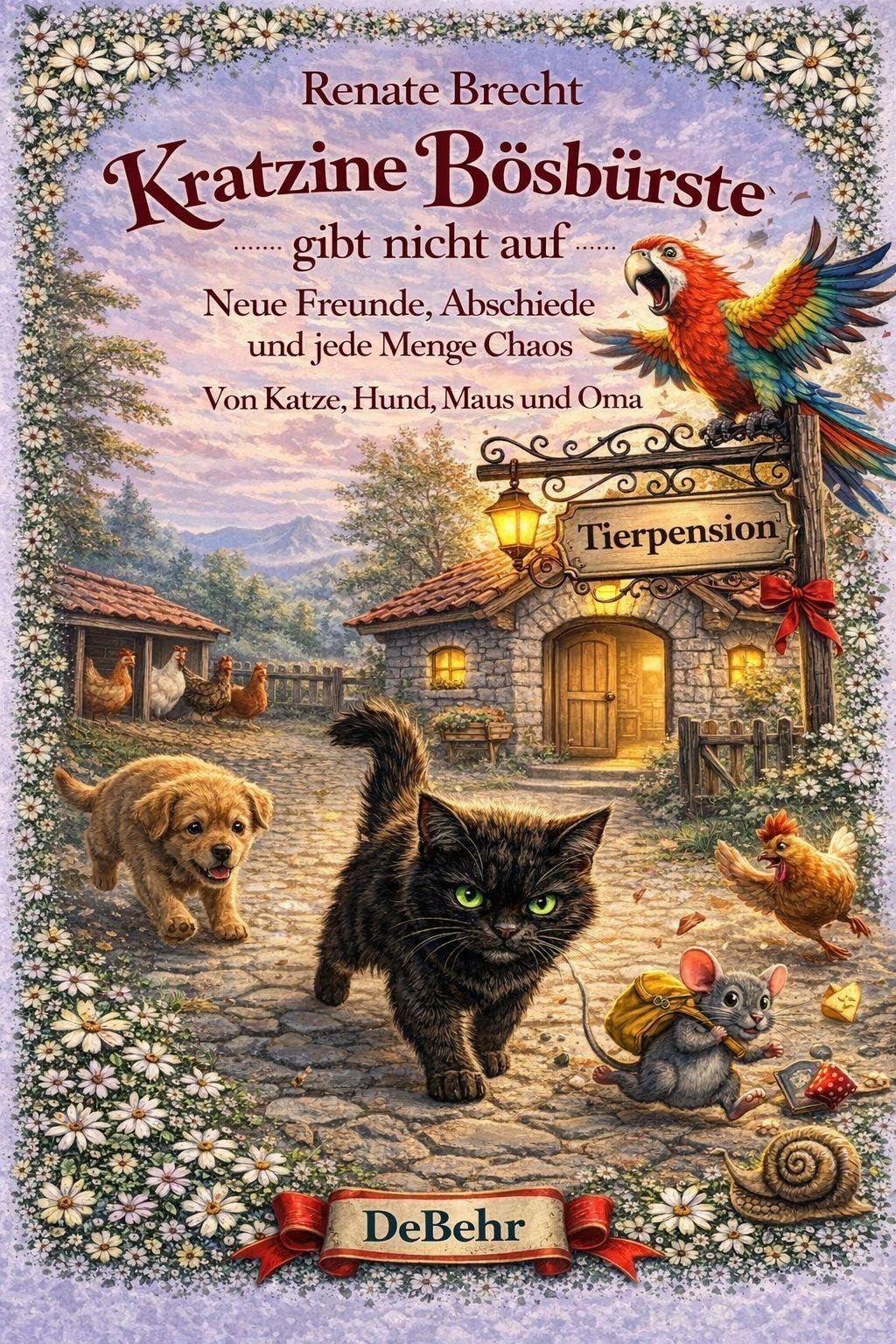 Kratzine Bösbürste gibt nicht auf - Neue Freunde, Abschiede und jede Menge Chaos - Von Katze, Hund, Maus und Oma Social Sciences
