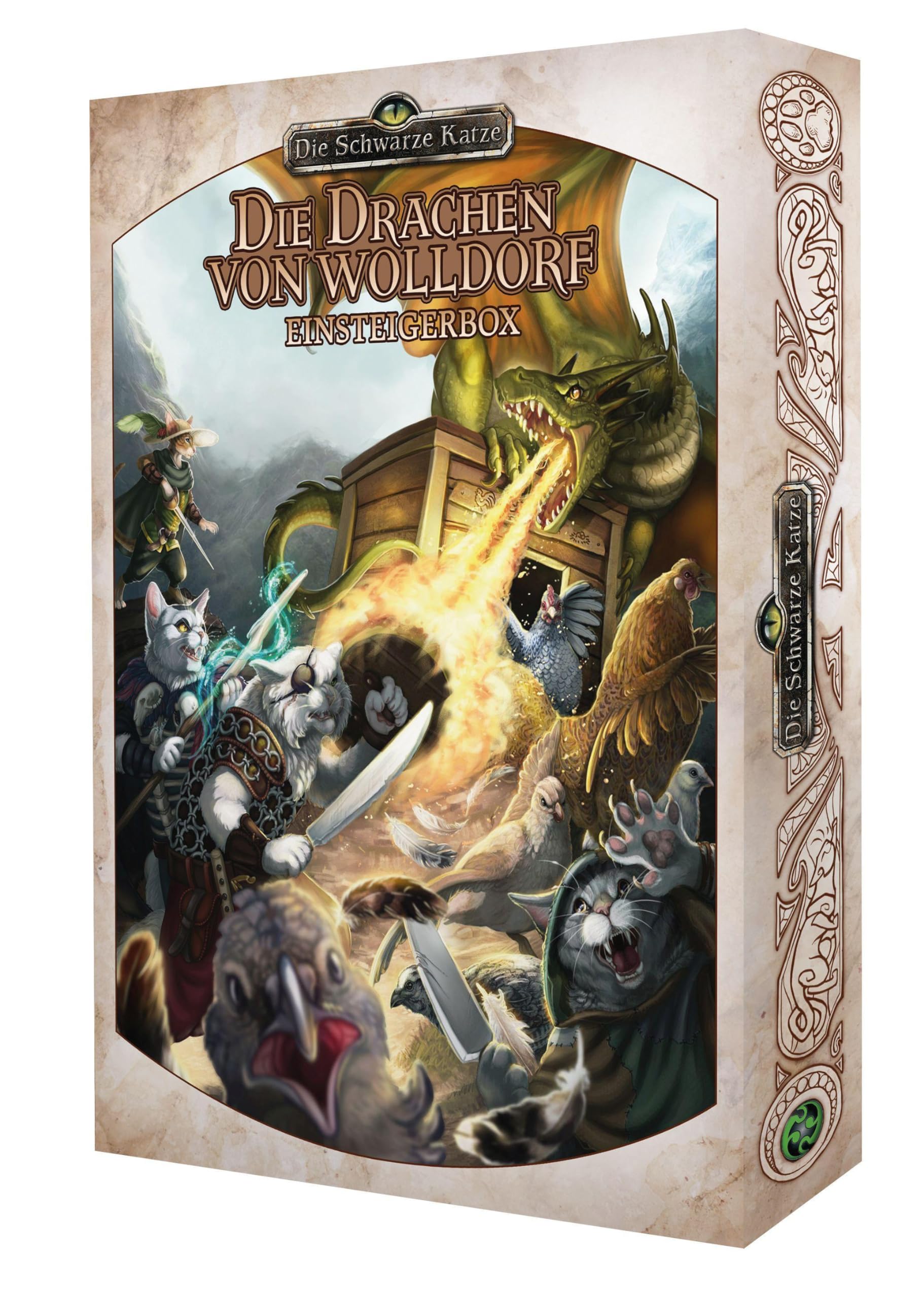 Die Schwarze Katze - Einsteigerbox Die Drachen von Wolldorf Games