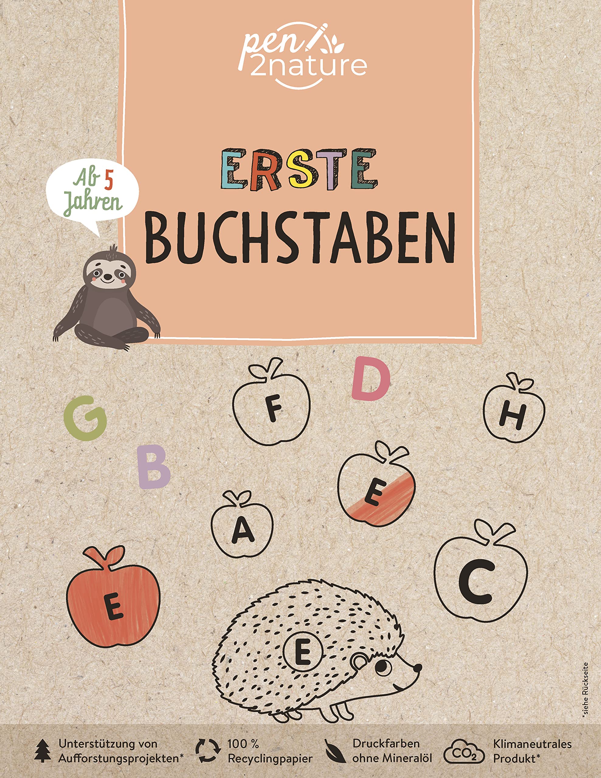 Erste Buchstaben für Kinder ab 5 Jahren. Bunter Buchstabenspaß für Vorschulkinder book