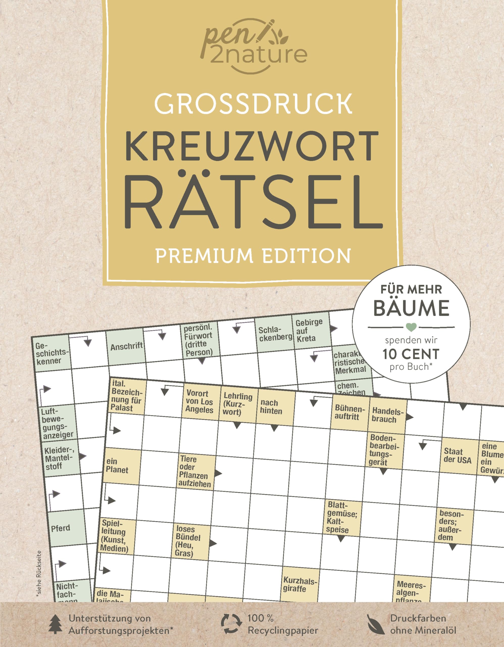 Großdruck Kreuzworträtsel Business, Finance & Career