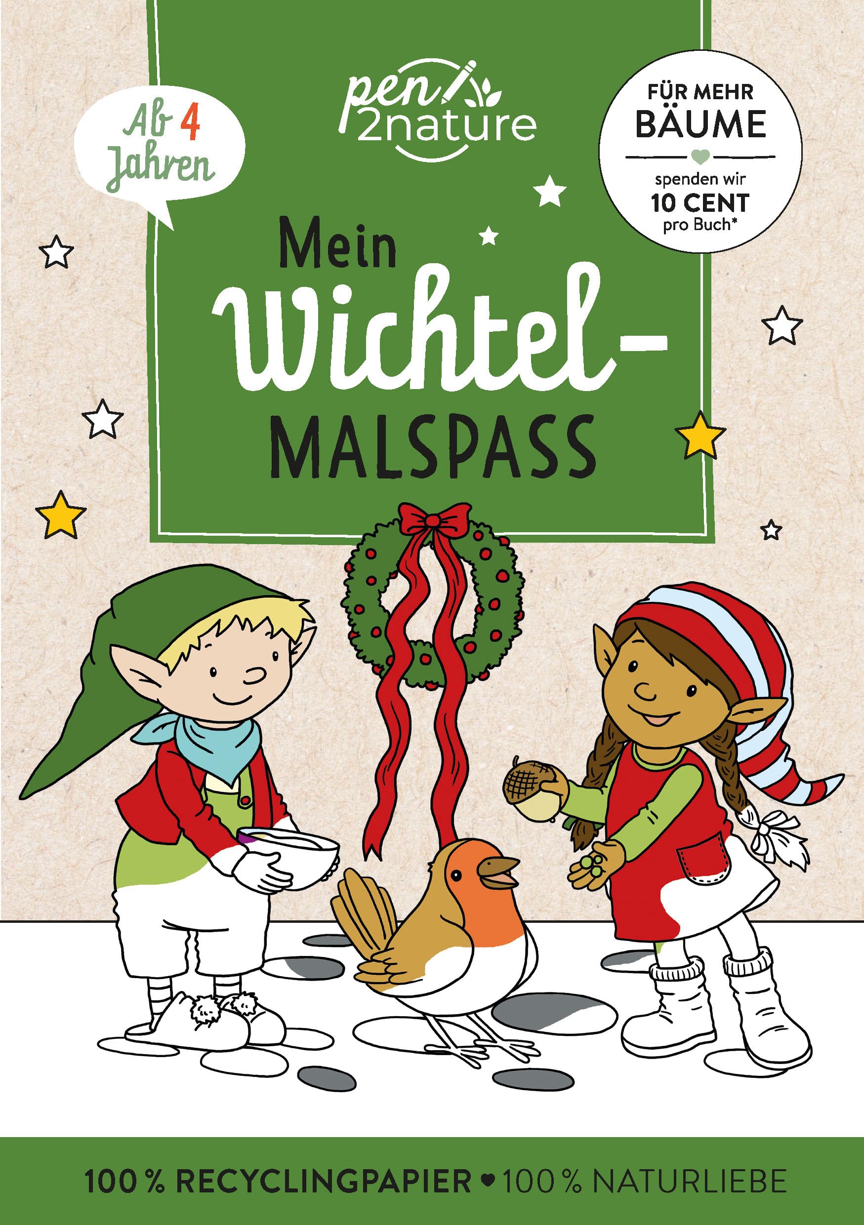 Mein Wichtel-Malspaß Leisure, Home & Garden Books