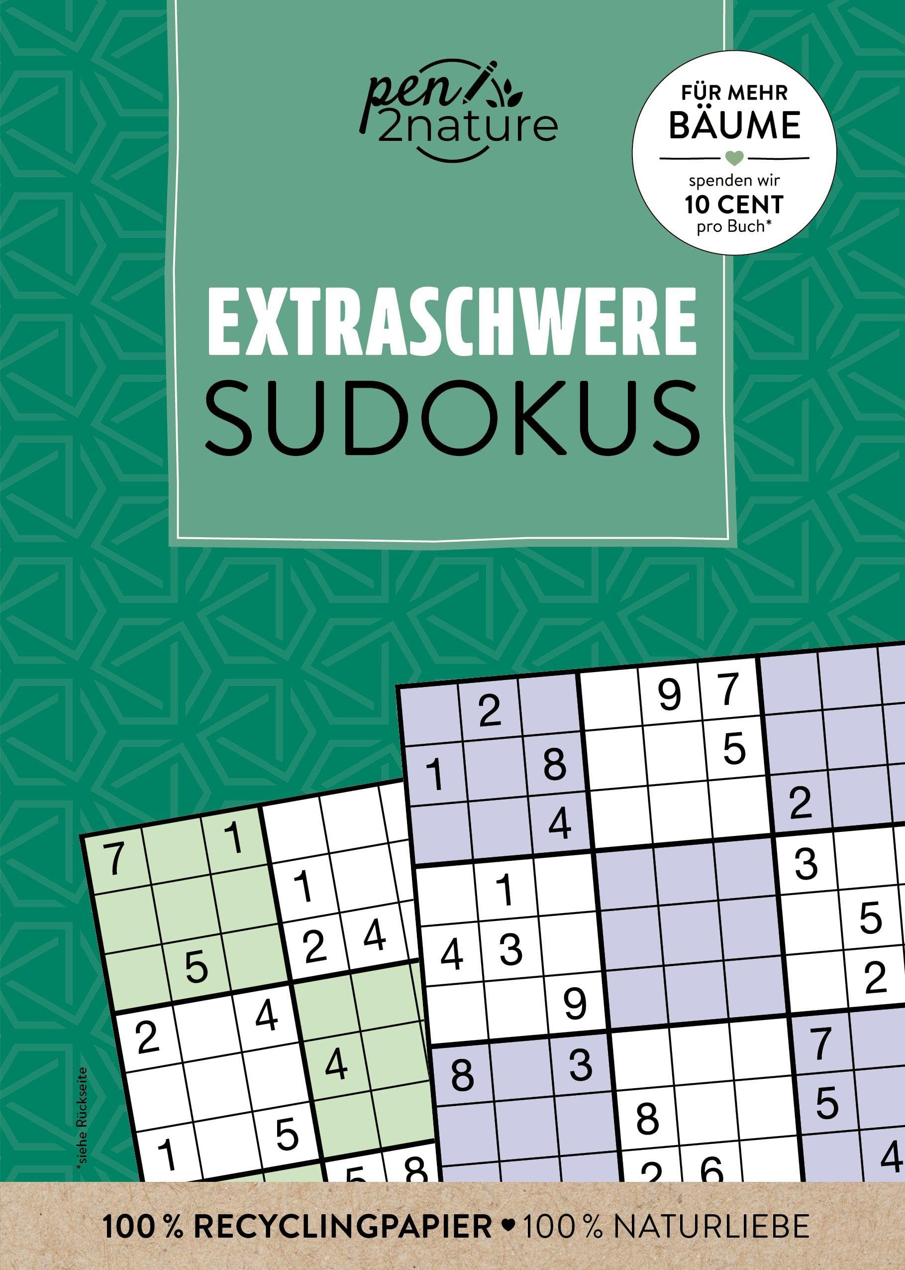 Extraschwere Sudokus Leisure & Fun