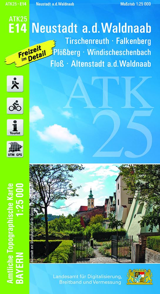 ATK25-E14 Neustadt a.d.Waldnaab (Amtliche Topographische Karte 1:25000, Freizeit im Detail) Leisure, Home & Garden
