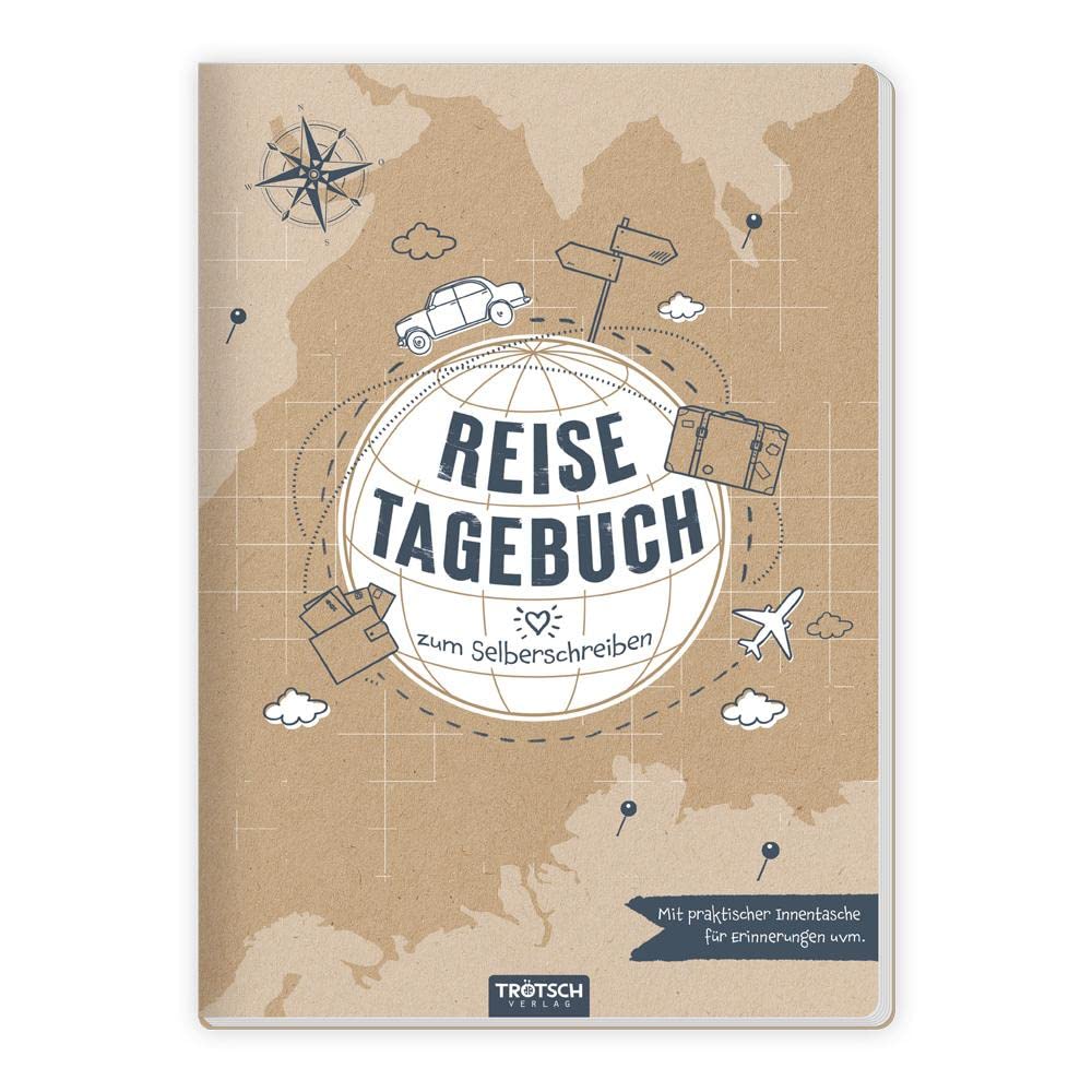 Trötsch Reisetagebuch: Tagebuch Reisetagebuch Eintragebuch Geschenk Geschenkidee Lifestyle