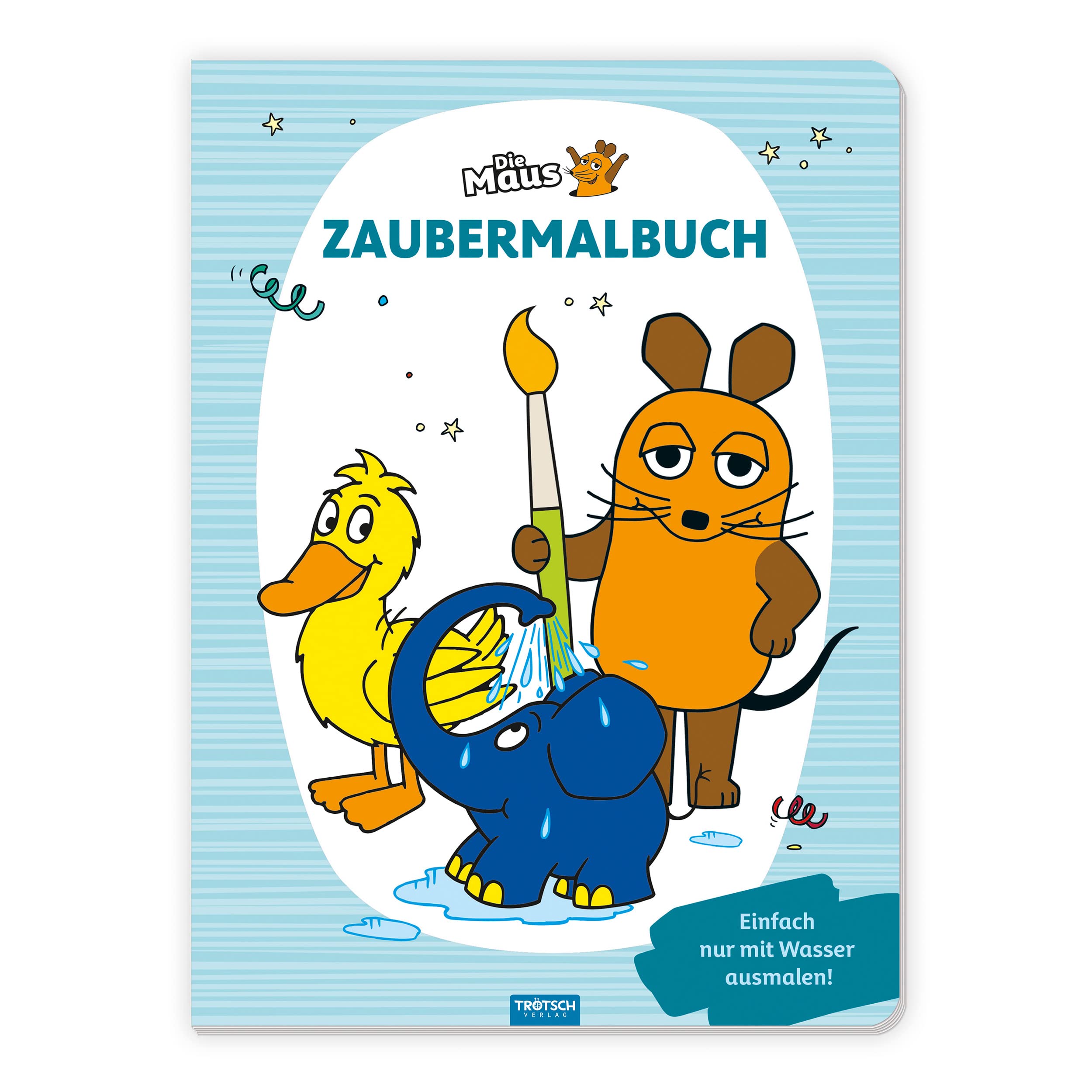 Trötsch Malbuch Die Maus Zaubermalbuch: Malbuch Ausmalbuch (Unser Sandmännchen) Tiptoi & Games