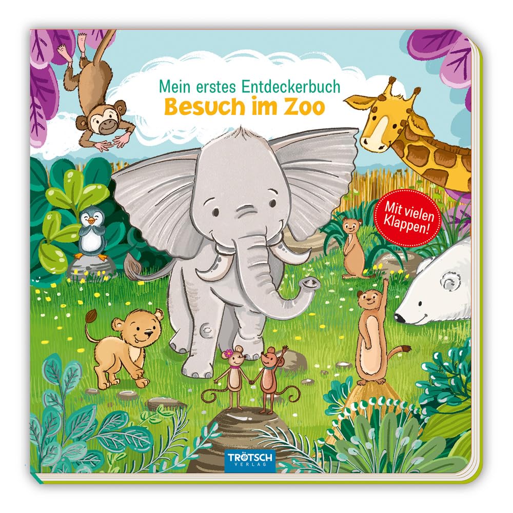 Trötsch Pappenbuch mit Klappen Mein erstes Entdeckerbuch Besuch im Zoo: Beschäftigungsbuch Spielbuch Vorlesebuch Novels & Short Stories