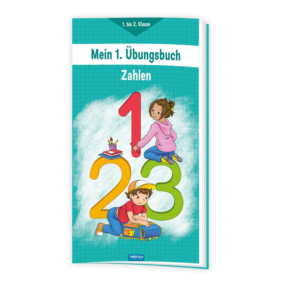 Trötsch Mein erstes Übungsbuch Zahlen: Übungsbuch Lernheft Vorschule Grundschule Study Guides