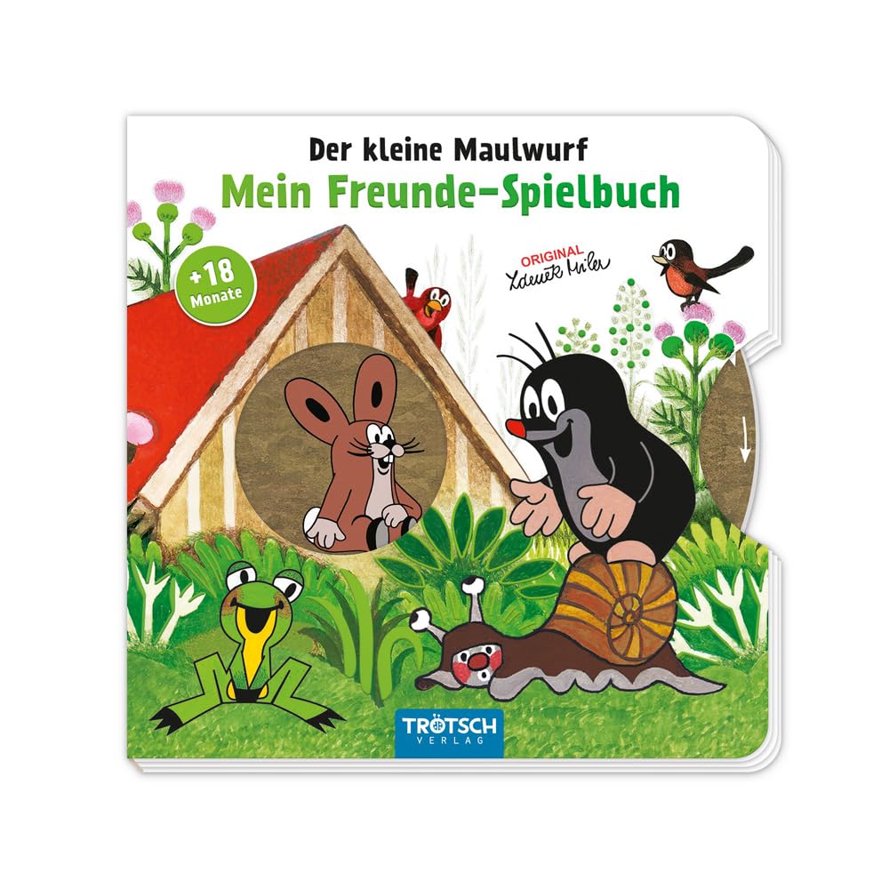 Trötsch Der kleine Maulwurf Mein Freunde-Spielbuch Pappenbuch: Entdeckerbuch Beschäftigungsbuch Spielbuch Novels & Short Stories for children