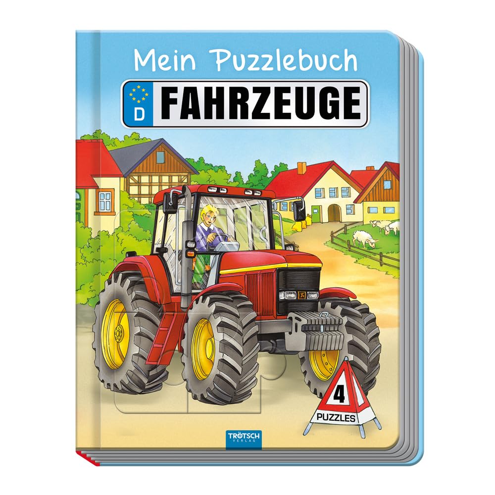 Trötsch Puzzlebuch Mein tolles Puzzelbuch Fahrzeuge: Beschäftigungsbuch Entdeckerbuch Puzzlebuch Non-fiction