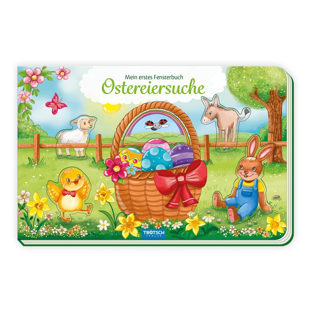 Trötsch Mein erstes Fensterbuch Ostereiersuche Pappenbuch: Beschäftigungsbuch Spielbuch Entdeckerbuch Leisure, Home & Garden