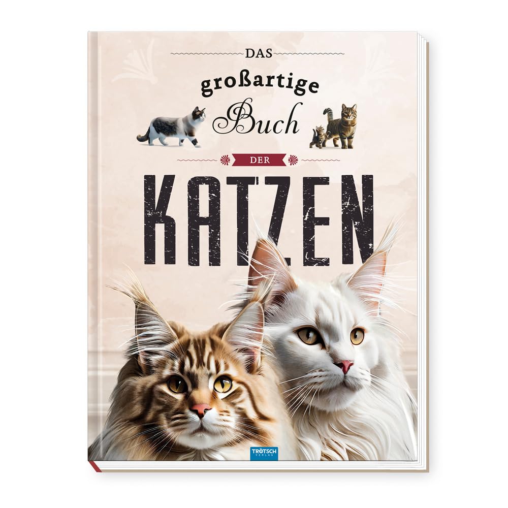 TRÖTSCH - Kinderbuch Das großartige Buch der Katzen Non-fiction