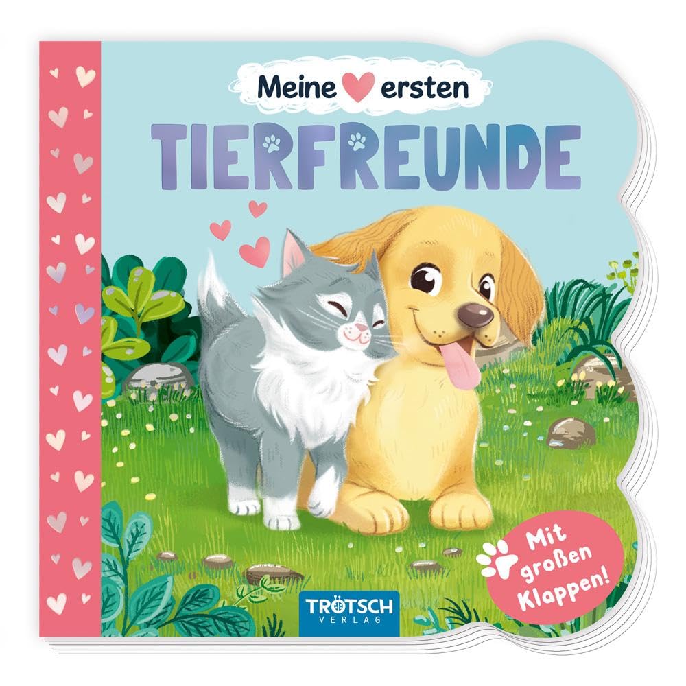TRÖTSCH - Klappenbuch Meine ersten Tierfreunde| Ab 1 Jahr Books