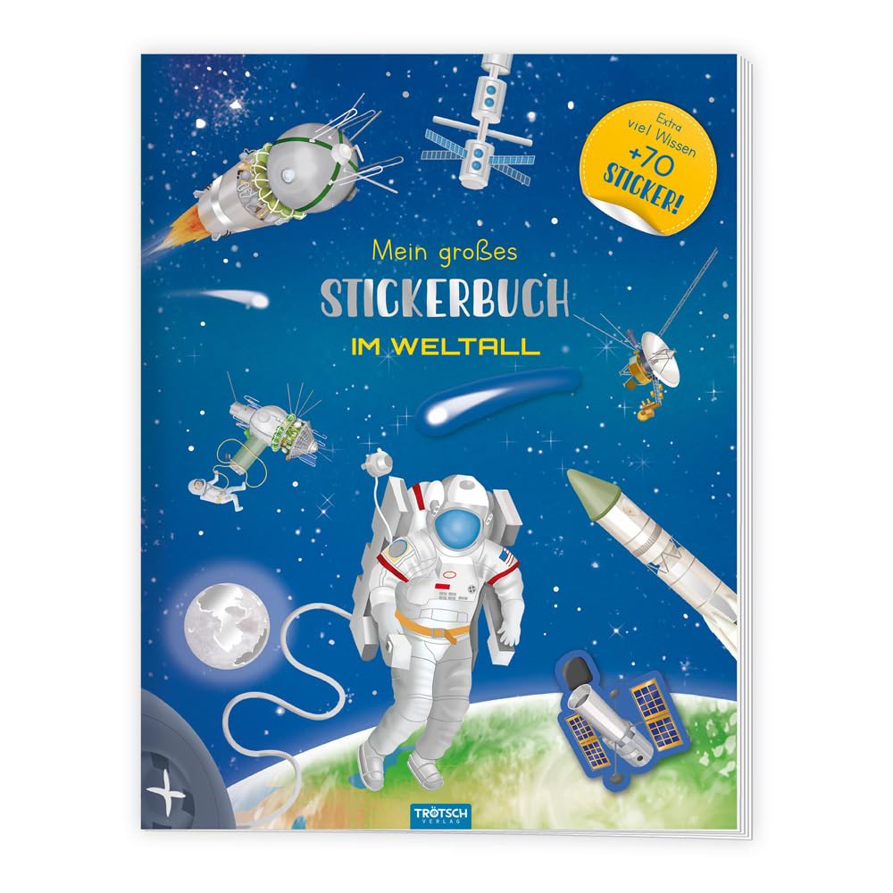 TRÖTSCH - Stickerbuch Mein großes Stickerbuch Im Weltall Non-fiction