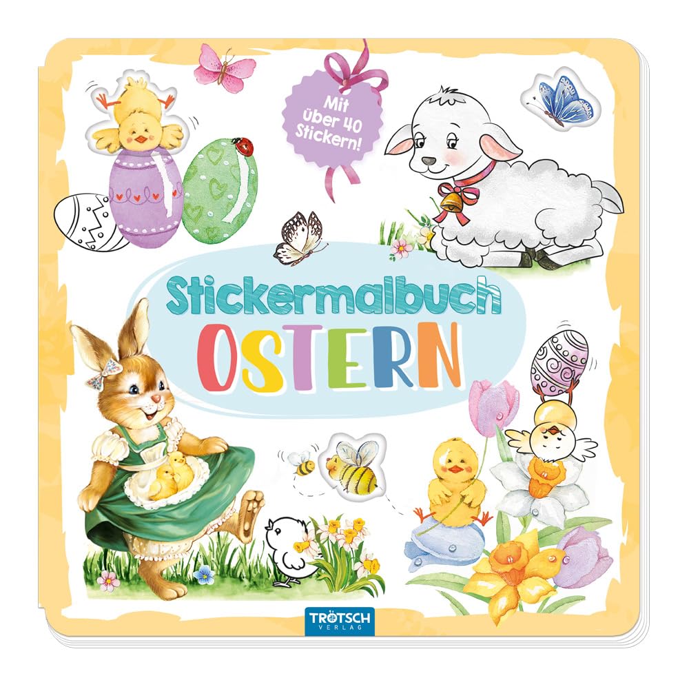 TRÖTSCH - Stickermalbuch Ostern Non-fiction