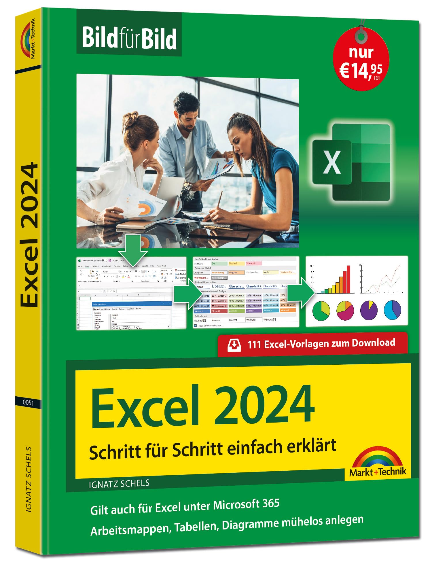 Product Image: Excel 2024 Bild für Bild erklärt