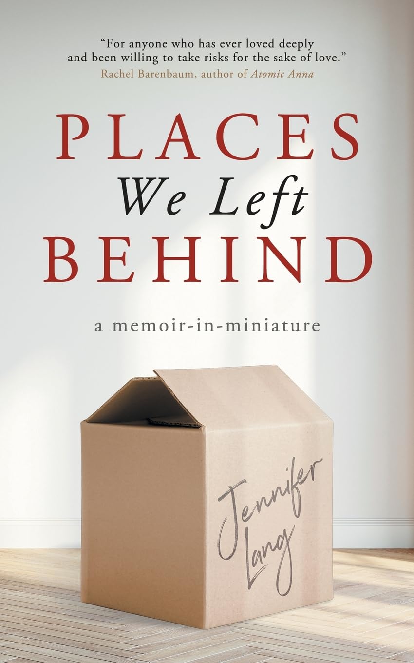Places We Left Behind: a memoir-in-miniature book