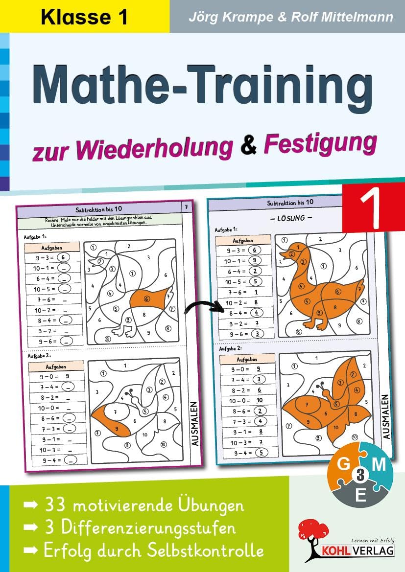 Mathe-Training zur Wiederholung und Festigung / Klasse 1 Professional & Reference Books