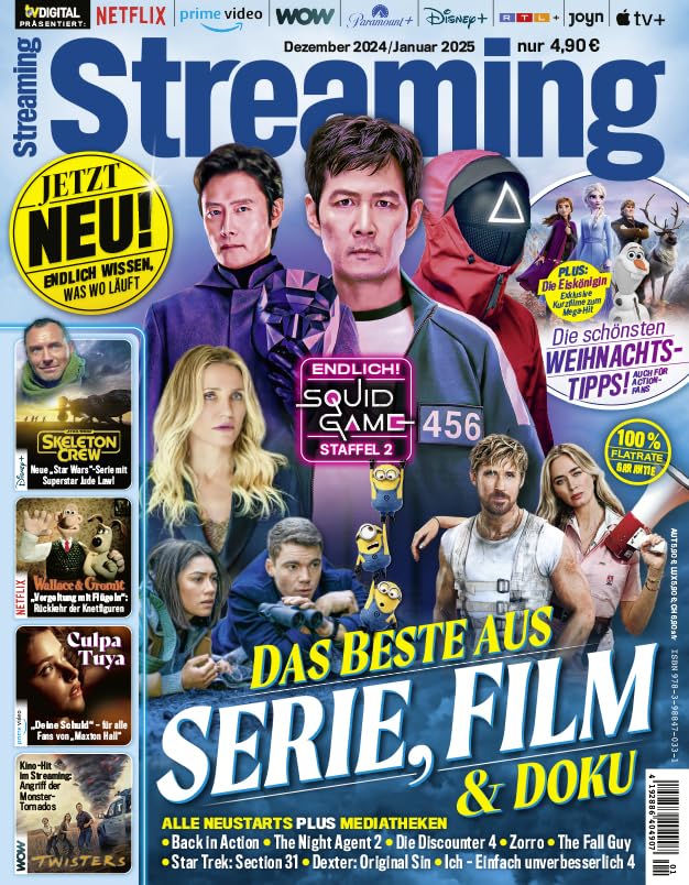 Streaming Magazin (Ausgabe 01/2025) | Erscheinungstermin: 5. Dezember 2024 Books