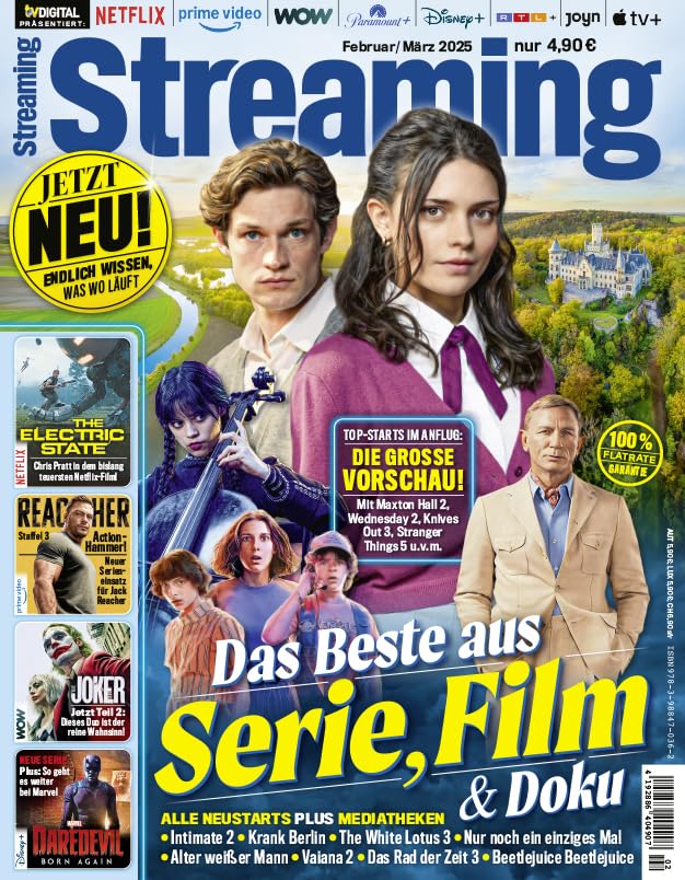 Streaming Magazin (Ausgabe 02/2025) | Erscheinungstermin: 13. Februar 2025 Books