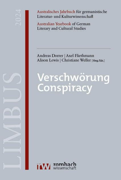 Verschwörung | Conspiracy (Limbus. Australisches Jahrbuch für germanistische Literatur- und Kulturwissenschaft | Limbus. Australian Yearbook of German Literary and Cultural Studies) Contemporary literature Books