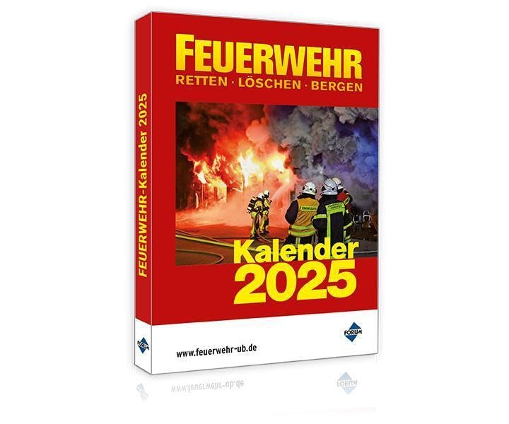 FEUERWEHR Kalender 2025 Social Sciences