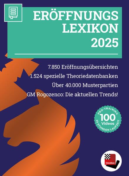 Eröffnungslexikon 2025: Die aktuelle Schach-Eröffnungstheorie Leisure & Fun