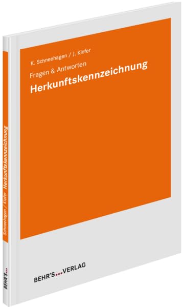 Herkunftskennzeichnung: Fragen & Antworten General education