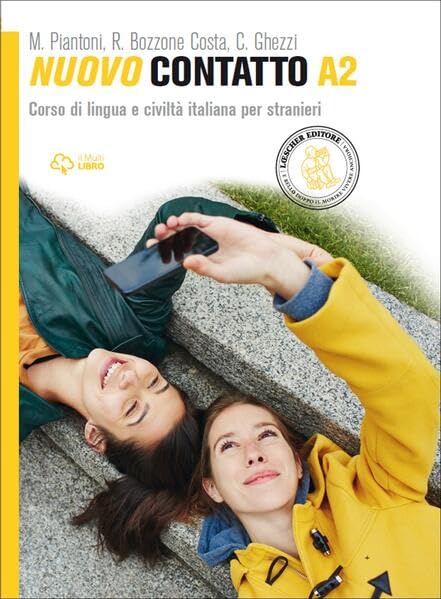 Nuovo contatto A2 Manuale + Eserciziario + Digitale: Corso di lingua e civiltà italiana per stranieri Foreign Languages ​​& Dictionaries