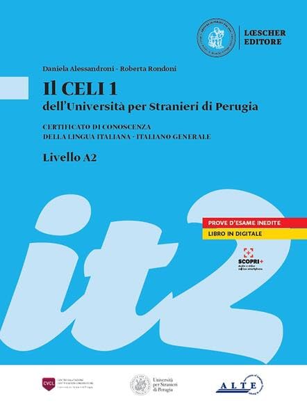 Il CELI 1 (A2): Certificato di conoscenza della lingua italiana - Italiano generale (Il CELI dell'Università per Stranieri di Perugia) Foreign Languages ​​& Dictionaries