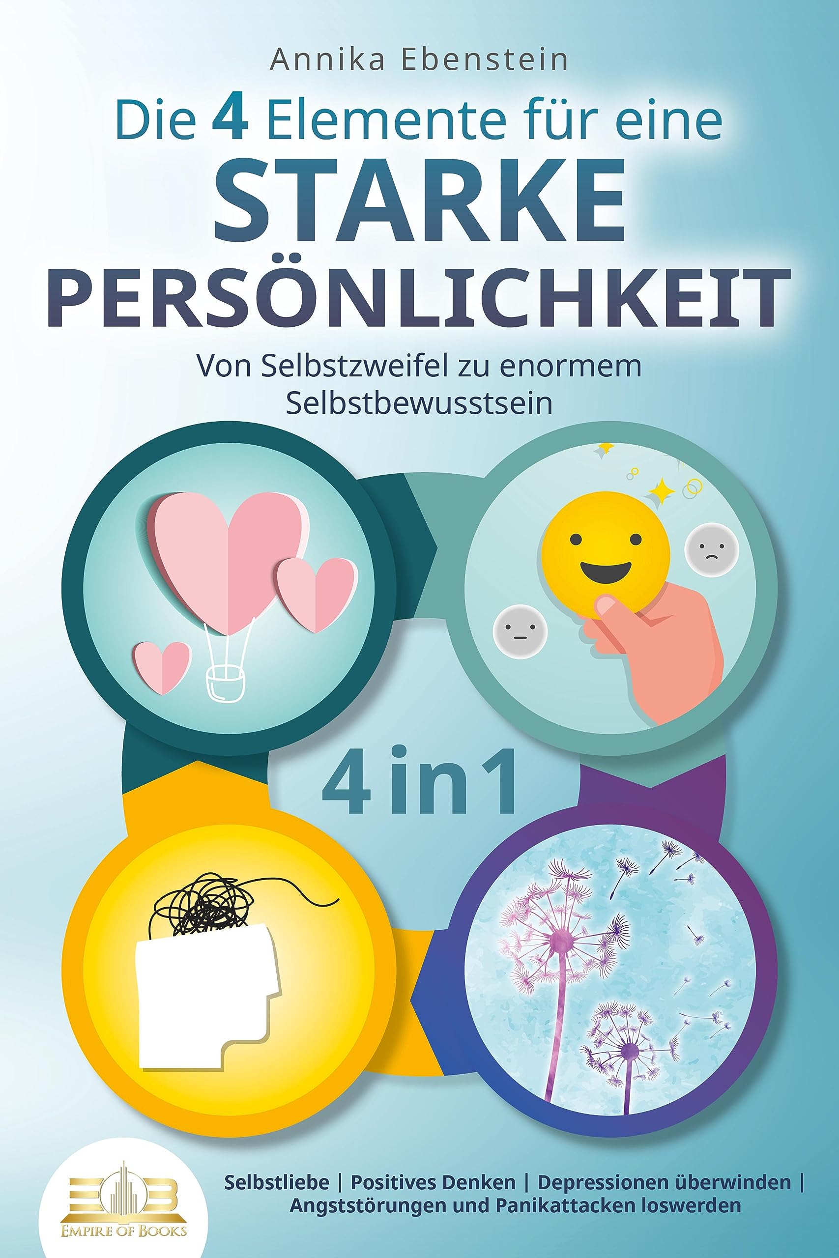 Die 4 Elemente für eine starke Persönlichkeit - Von Selbstzweifel zu enormem Selbstbewusstsein: Selbstliebe - Positives Denken - Depressionen überwinden - Angststörungen und Panikattacken loswerden Medicine