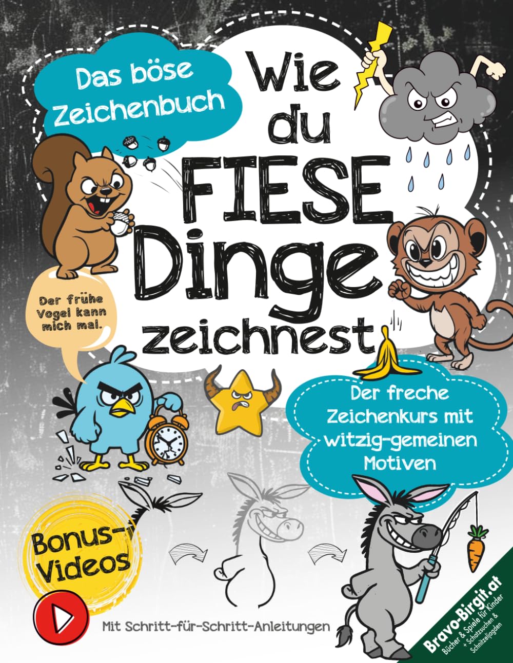 Wie du fiese Dinge zeichnest - Das kleine böse Zeichenbuch Manga