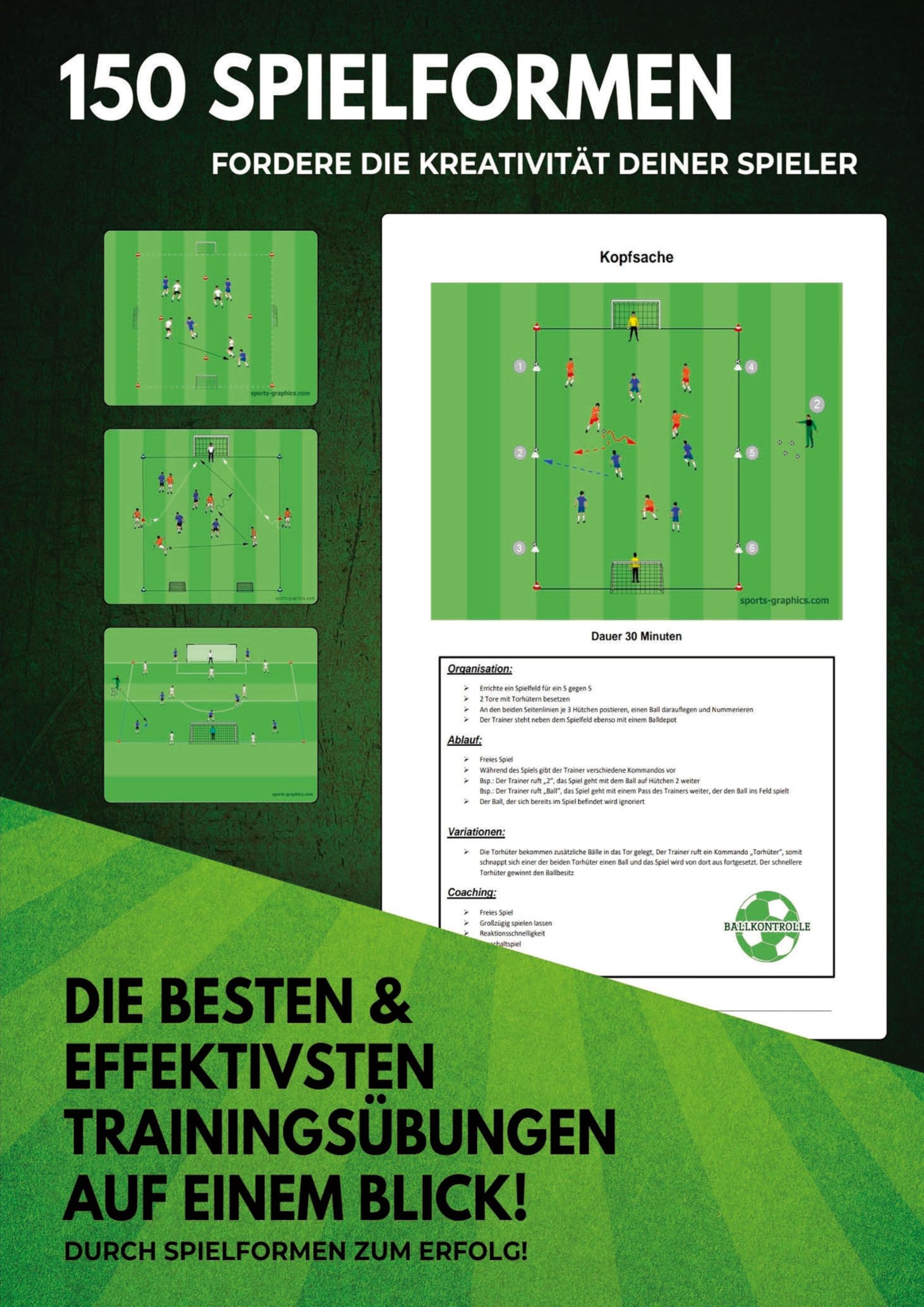 150 Spielformen - Fordere die Kreativität deiner Spieler Leisure & Fun