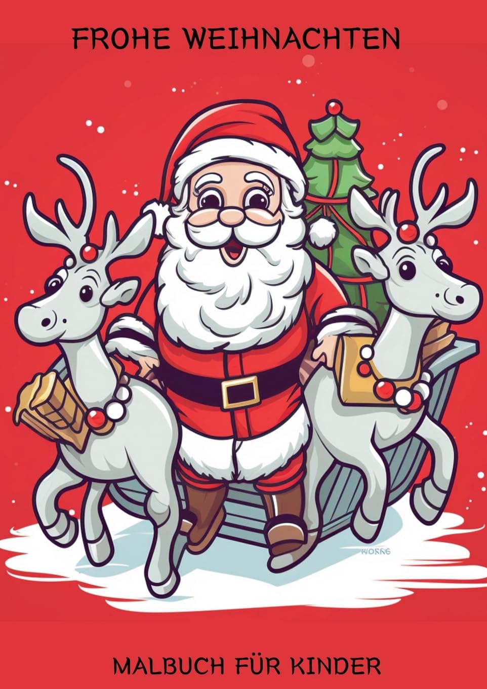 Frohe Weihnachten: Malbuch für Kinder Film, Art & Culture