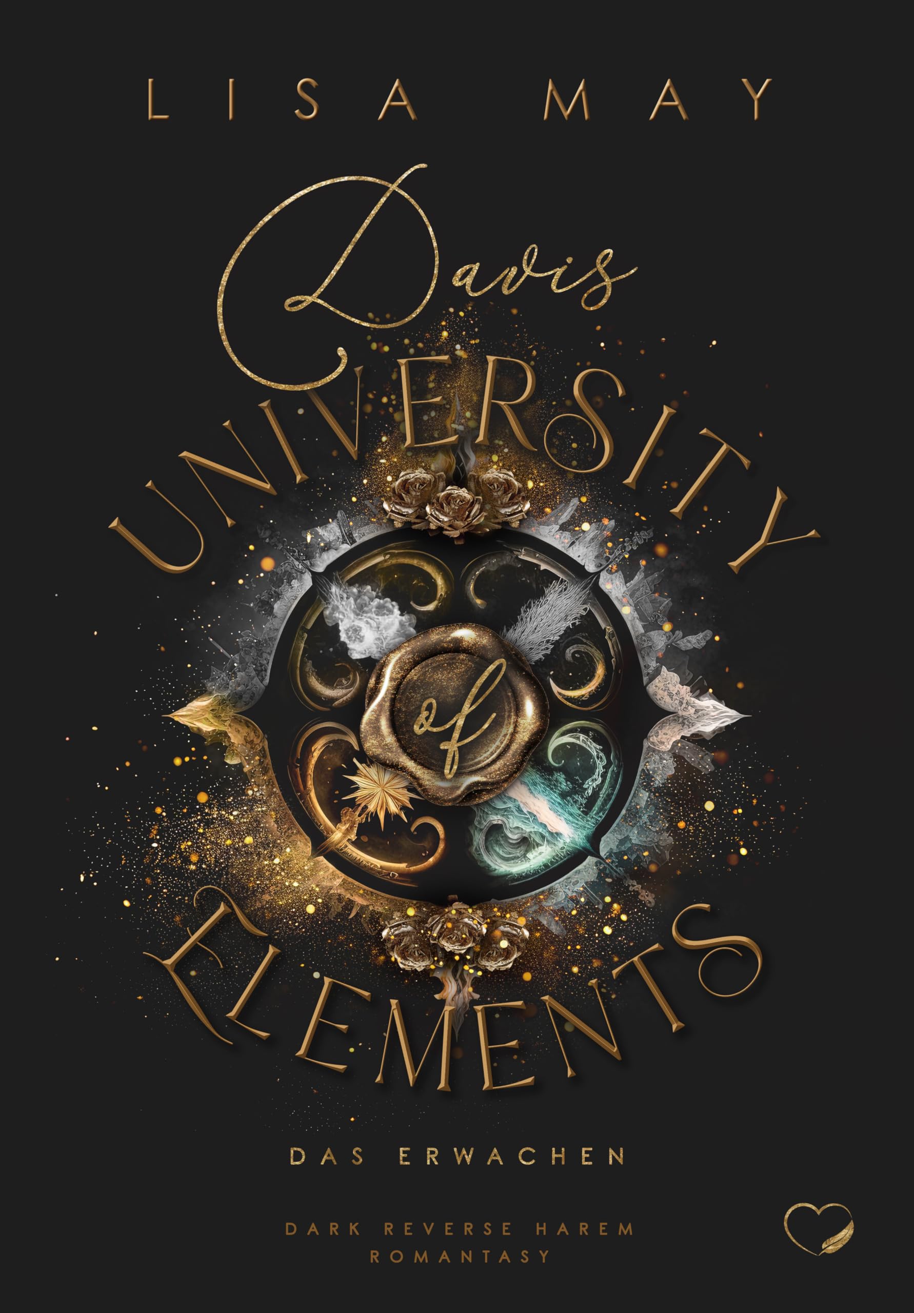 Davis University of Elements 1: Das Erwachen (Dark Reverse Harem Romantasy) Contemporary literature