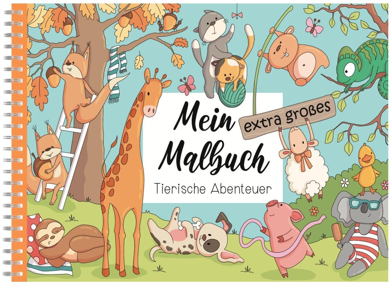 Mein extra großes Malbuch Memories