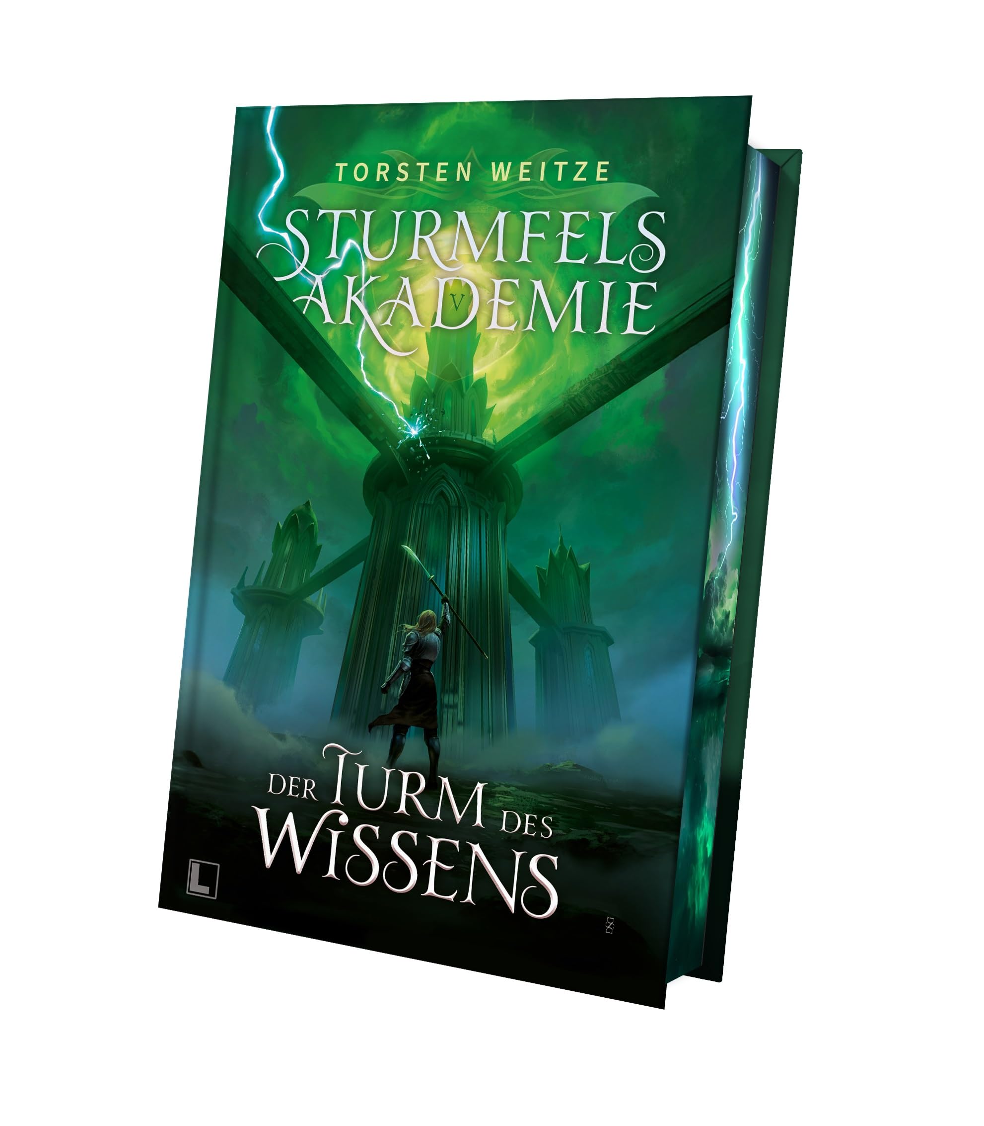 Der Turm des Wissens - Gebundene Schmuckausgabe mit Farbschnitt Dark Fantasy