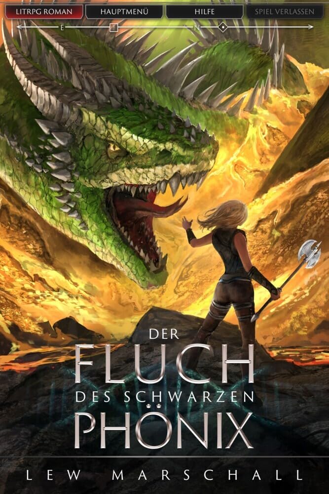Der Fluch des schwarzen Phönix: Ein Fantasy-LitRPG-Roman (Heirs of the Phoenix) Action & Adventure