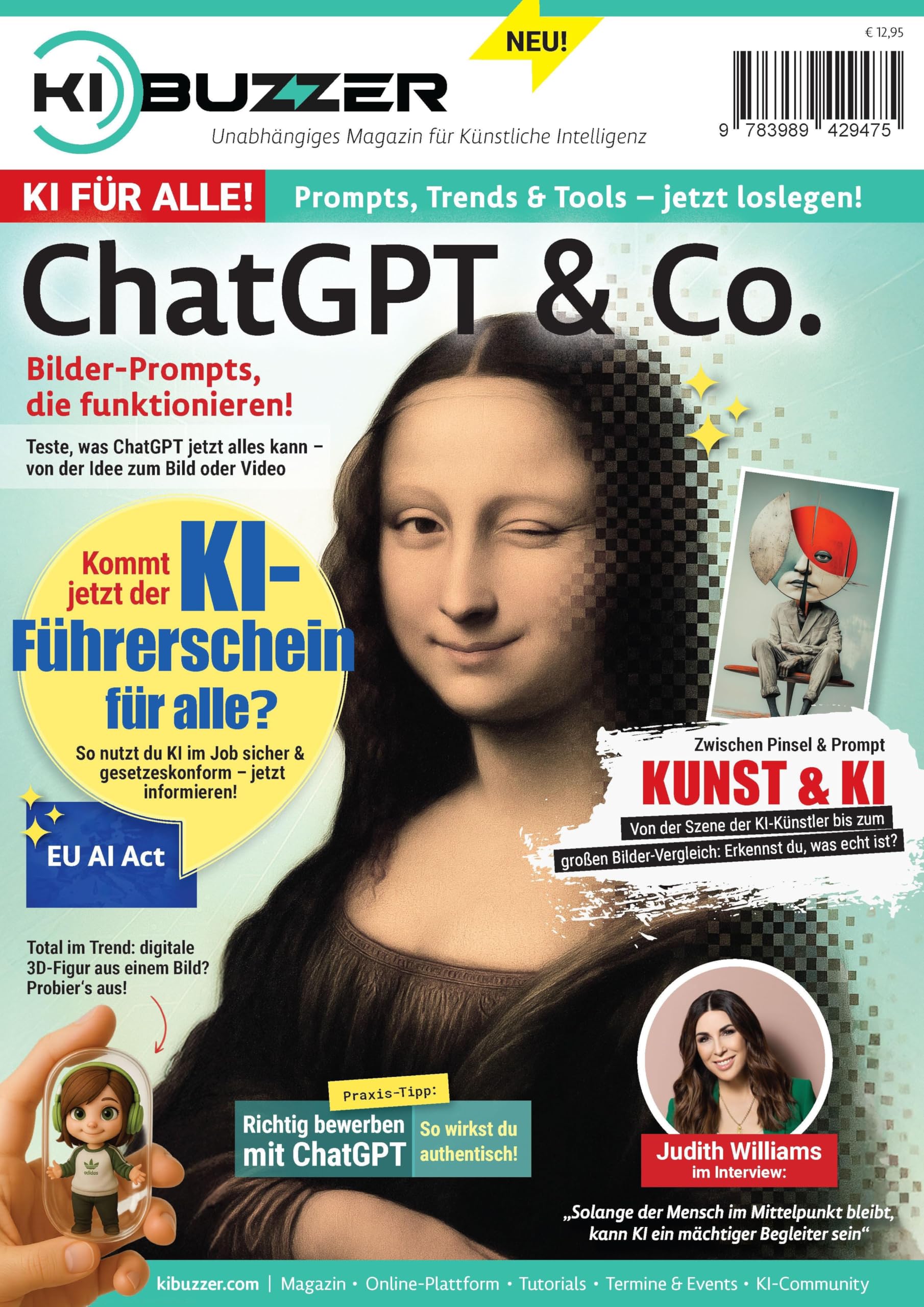 KI Buzzer ChatGPT: KI für alle! Prompts, Trends und Tools. Computer Science