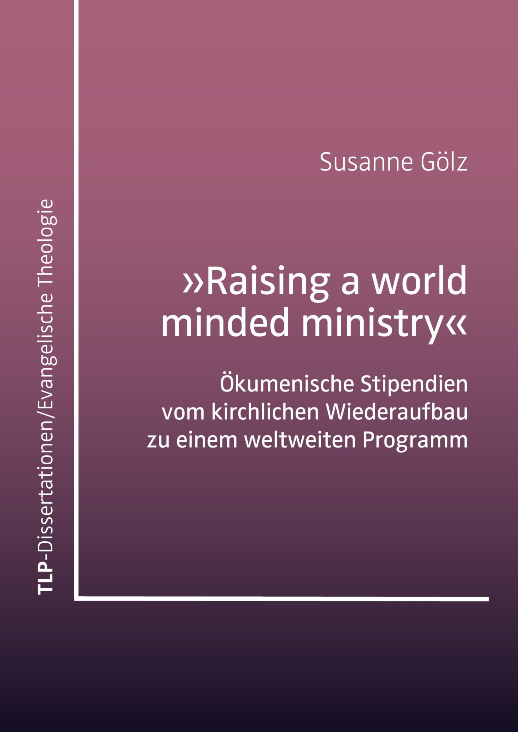 'Raising a world minded ministry' Religion & Esotericism