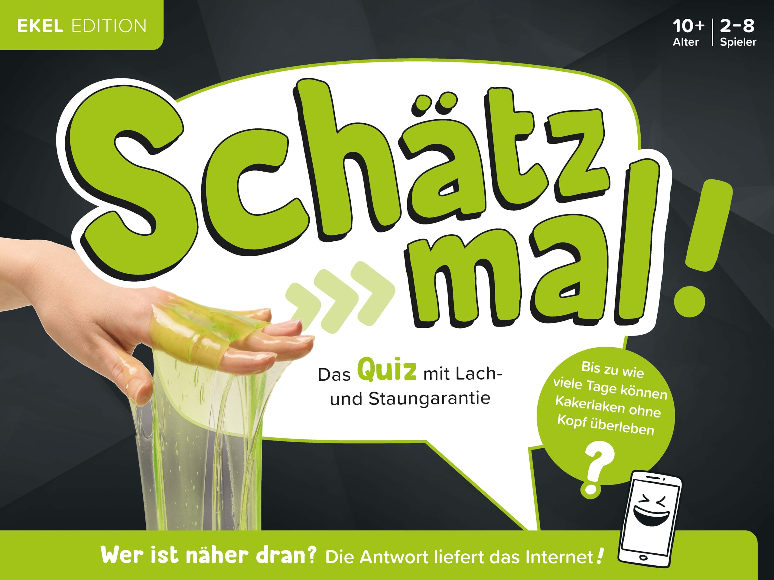 Schätz mal! Ekel Edition: Das Quiz mit Lach- und Staungarantie I Ab 10 Jahre I 2-8 Spieler I Spiele-Block Medicine