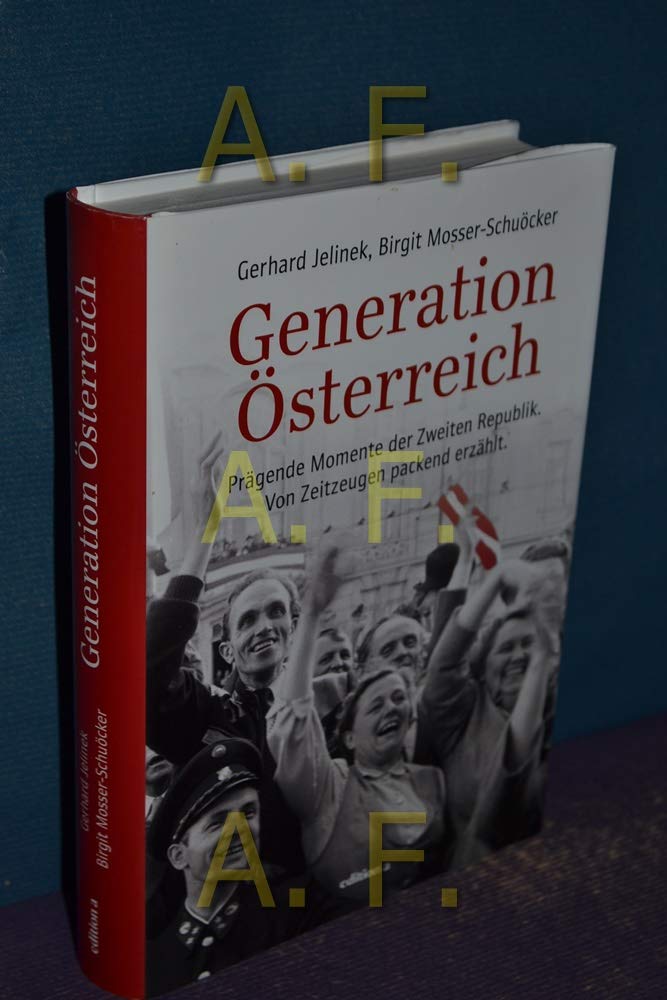 Generation Österreich Personalities Books