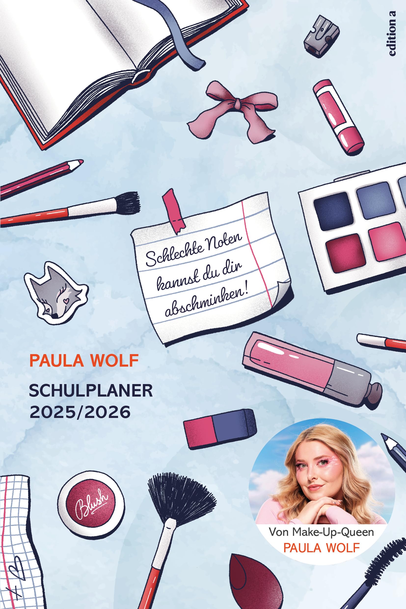 Product Image: Paula Wolf Schulplaner 2025/2026
