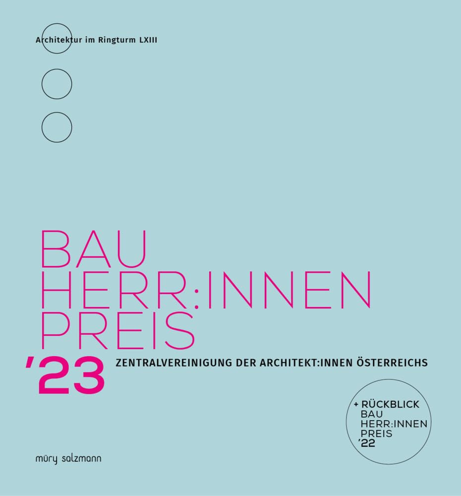Bauherrenpreis 2023 Architecture