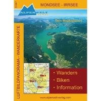 Mondsee - Irrsee Luftbildpanorama - Wanderkarte Leisure, Home & Garden