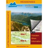 Product Image: Weissensee 1 : 35 000 Luftbildpanorama & Wanderkarte