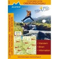 Ferienregion Obervinschgau Luftbildpanorama-Wanderkarte book