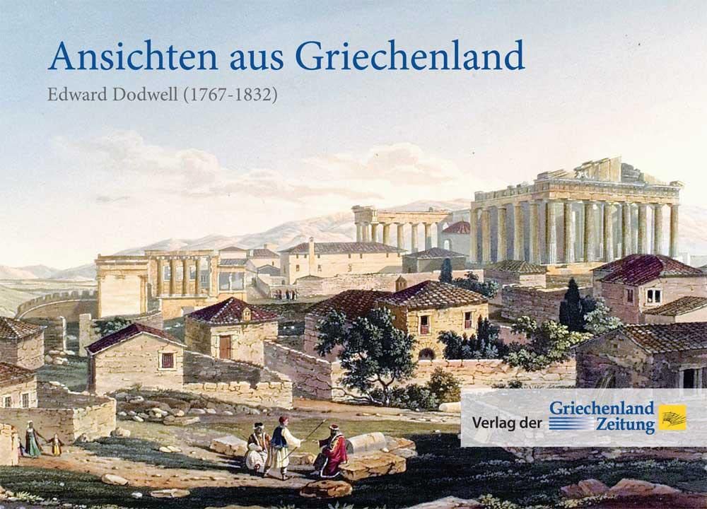 Ansichten aus Griechenland von Edward Dodwell: Set mit 15 farbigen Postkarten mit Griechenland-Motiven Film, Art & Culture