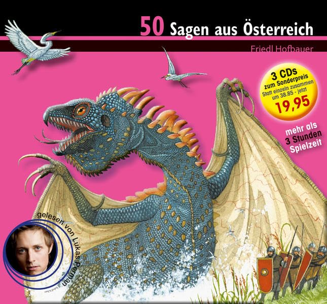 50 Sagen aus Österreich: Sagen-Box 3 CDs zum Preis von 2 Fairy Tales & Legends